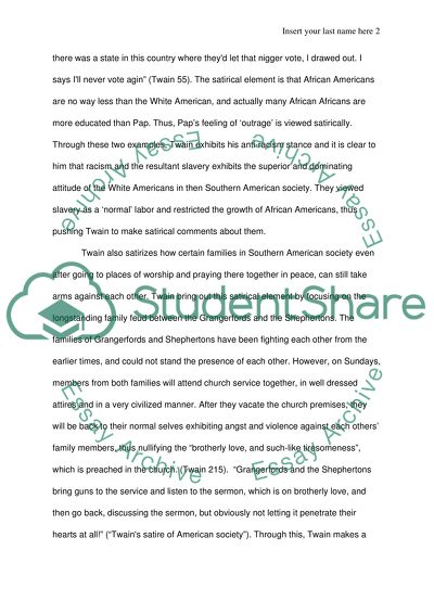 Adventures of Huckleberry Finn