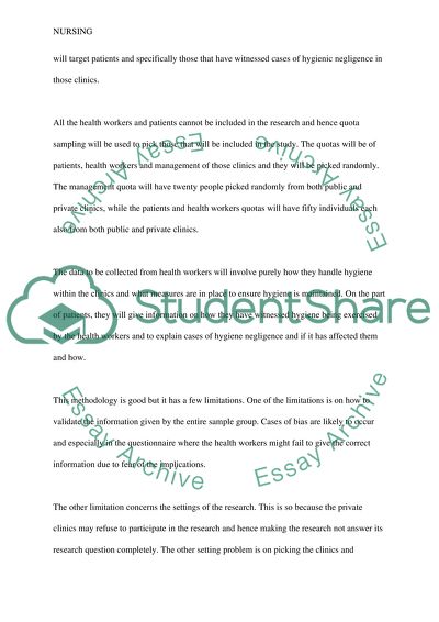 Identify an area/problem in your own clinical setting/practice of interest to you