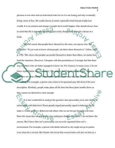 Personality Theories