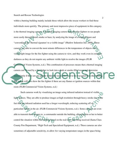 Search and Rescue in Residential Fire Structures