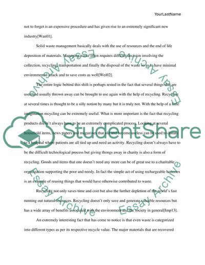 Are all waste products simply resources that have not been used yet