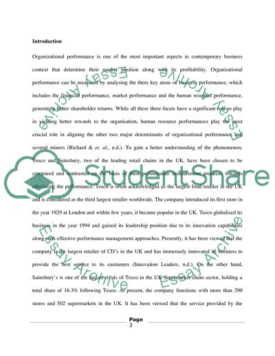 Improving Organisational Performance