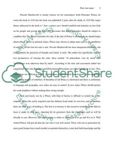 The prince by sir niccolo machiavelli 3