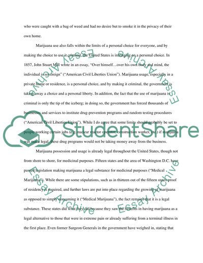 Legalize Marijuana in the United States