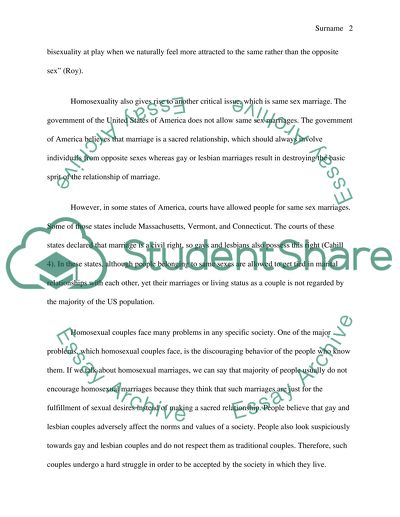 What Homosexuality Actually Is