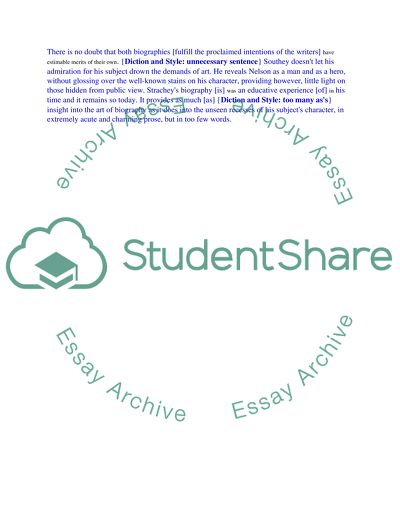 Strengths and Limitations of Two Different Kinds of Biography