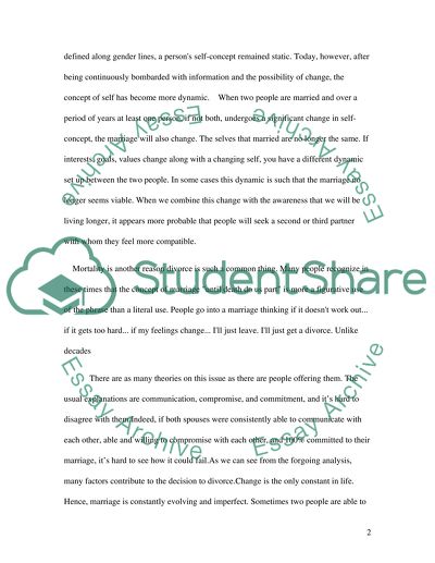 Divorce - Why Is the Rate So High