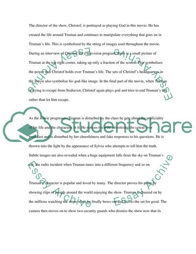 Originality of Truman Show