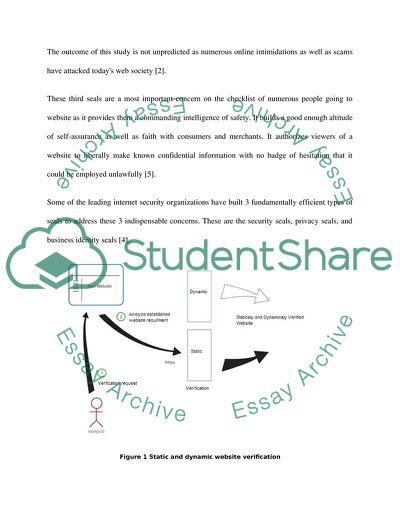 Static and dynamic website verification