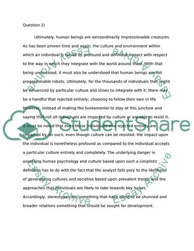 Intercultural Communications