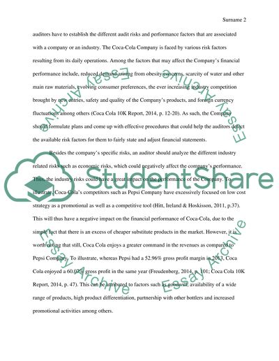 Managing the Coca-Cola Company