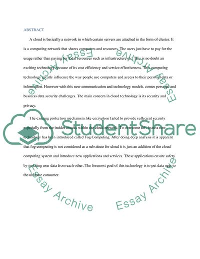 A Concept to Avoid and Minimize Security Risks in Cloud Computing