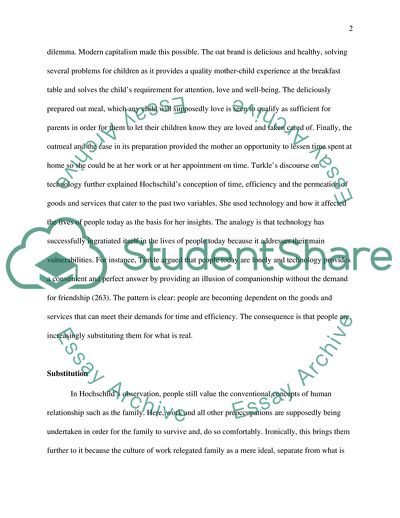 Technology and Capitalism