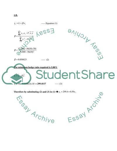 Financial Econometrics Coursework