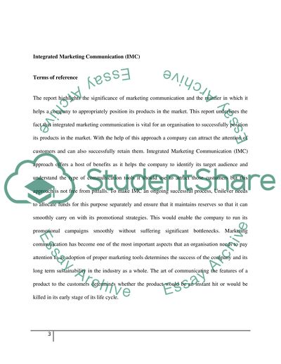 Marcating communication