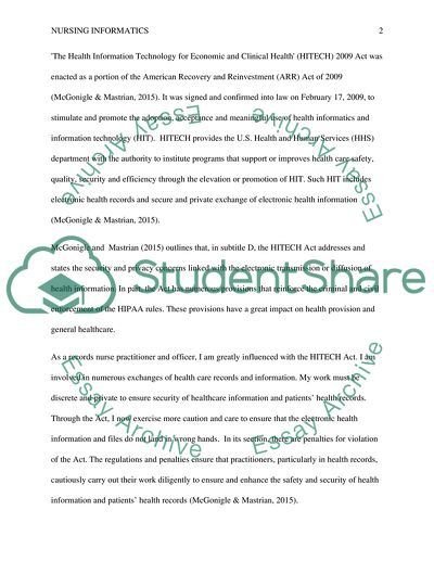 The Health Information Technology for Economic and Clinical Health