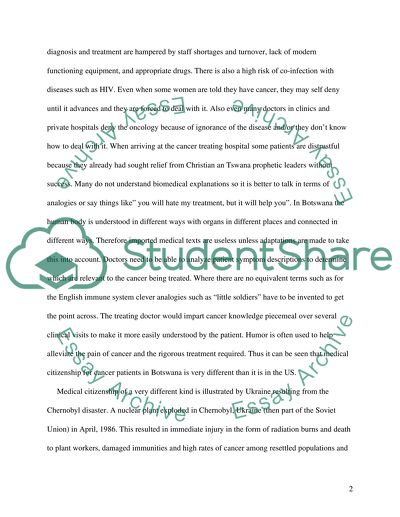 Medical Citizenships