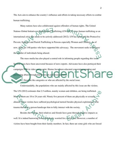 Investigating Human Trafficking