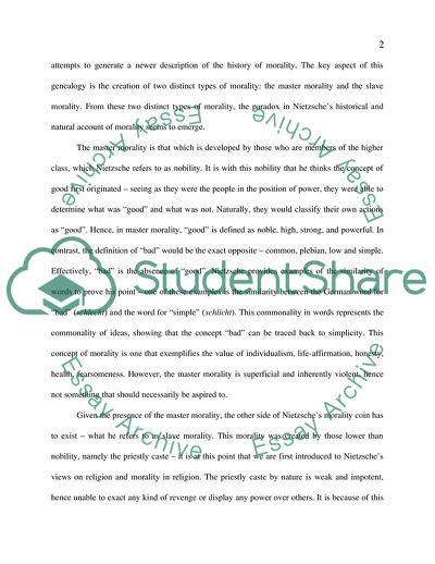 Genealogy of Morals by Friedrich Nietzsche