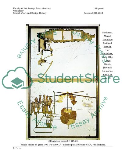 Spectatorship and Duchamp