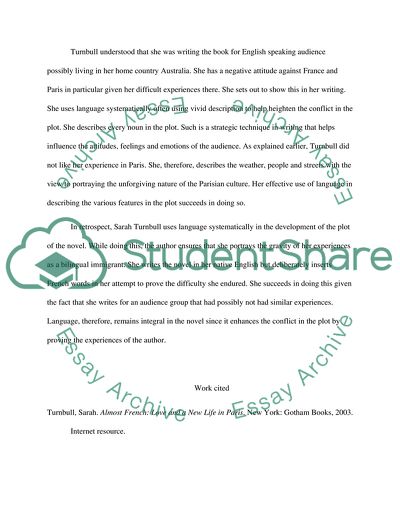 Almost French: Love and a New Life in Paris by Sarah Turnbull