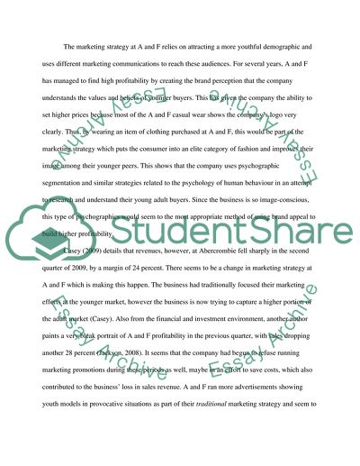 Marketing Planning and Promotion at Abercrombie & Fitch