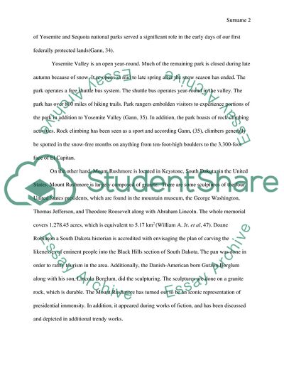 Analysis of Historical Sites and Parks