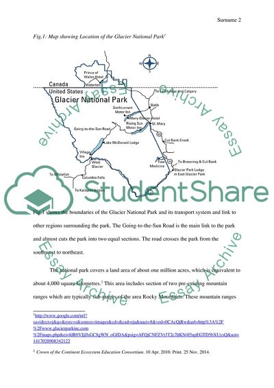 National Park Project: Glacier National Park