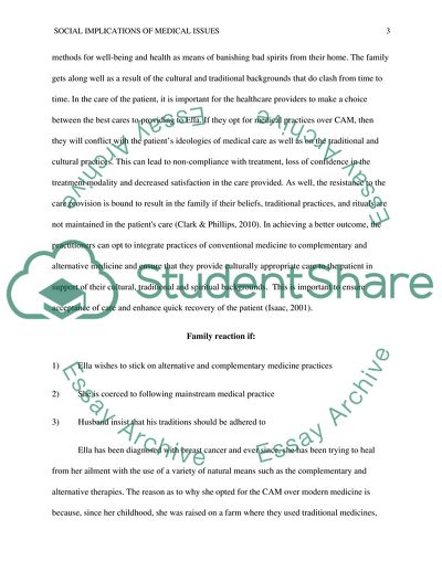 Social Implications of Medical Issues