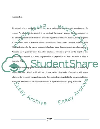 Whether the Arrivals of Immigrants to Australia Have Been Detrimental or Beneficial to Australian