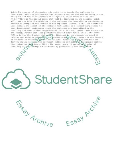 Managing Workplace Diversity