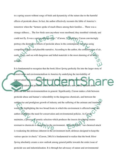 Rachel Carsons Silent Spring