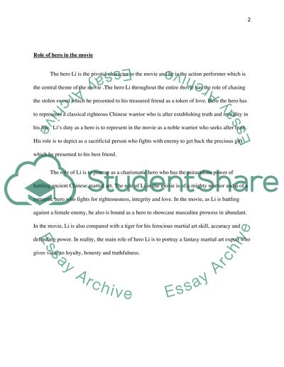 Crouching Tiger, Hidden Dragon, Ang Lee (2000)