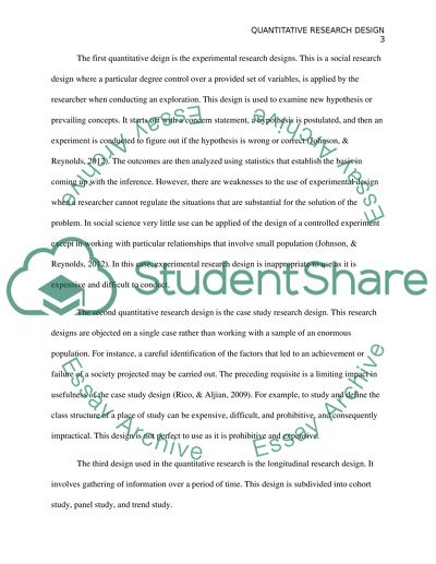 The Goal of Quantitative Research