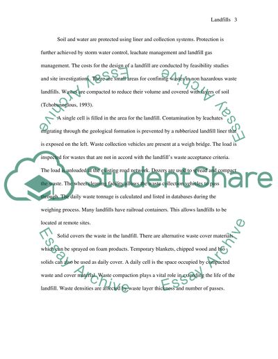 Solid Waste Engineering: Landfills