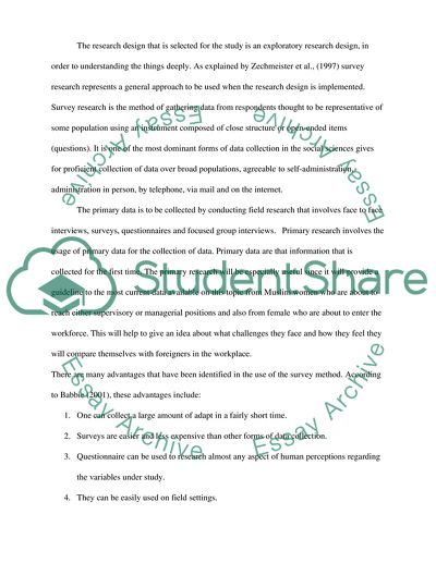 Career Development of Muslim Women