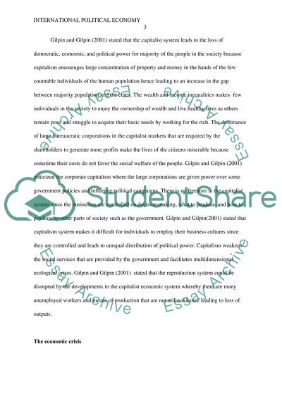 International Political Economy