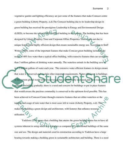 Comcast Center Building Philadelphia: Greenery Architecture