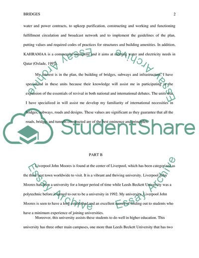 Civil Engineering: Bridge Project Plan