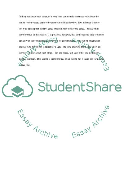Uncertainty Reduction Axioms and Their Types
