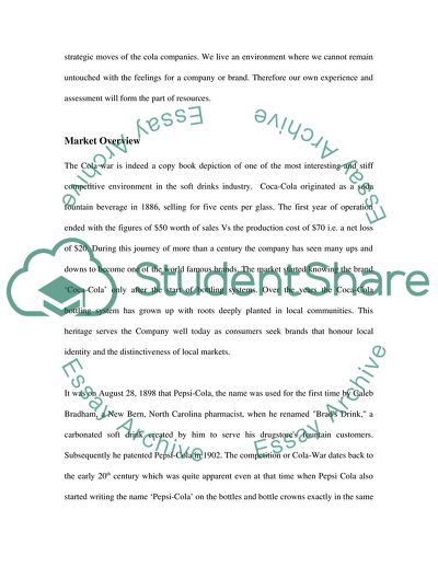 Marketing Communication Strategies and Marketing Mix for Cola Drinks