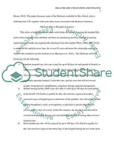Healthcare Utilization and Finance