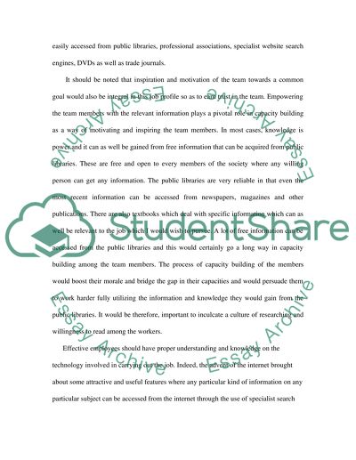 Effective Personnel Management in Information Technology