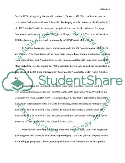 Bankruptcy Code Chapters