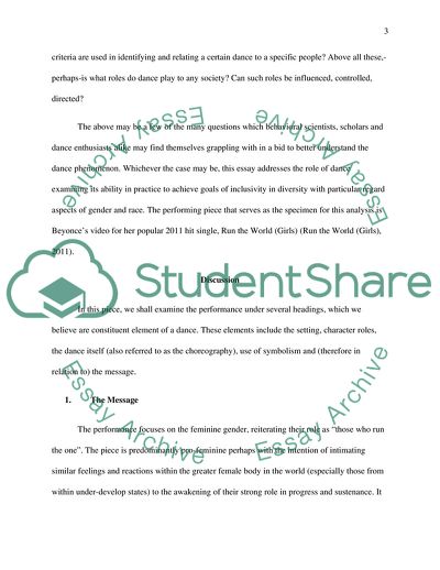 Dance: Diversity and Inclusion