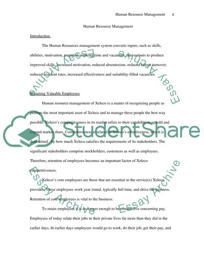 Human Resource Management and Building Employee Loyalty