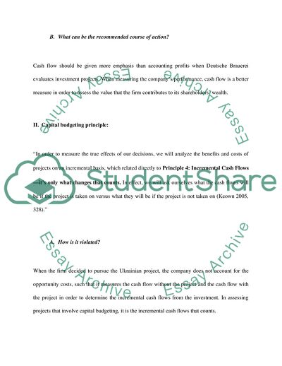 Case Study: Deutsche Brauerei (DB)