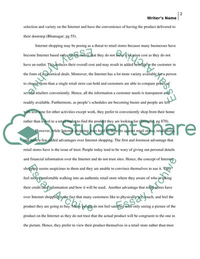 Is Internet Shopping Destroying Retail Stores