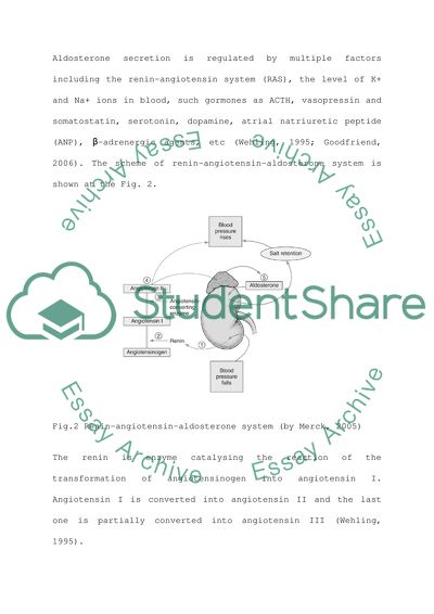 Regulation of Aldosterone