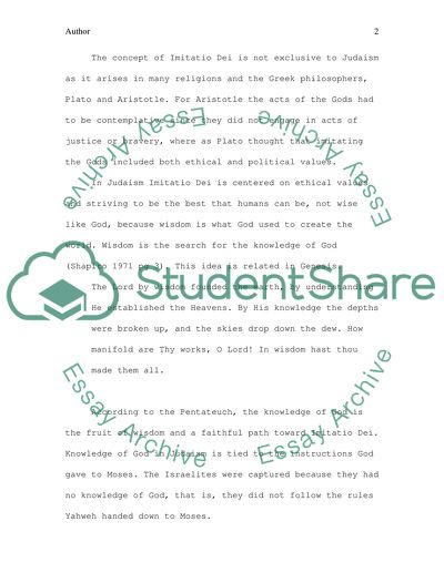 The Concept of Wisdom in Judaism and Confucius